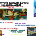 Marlene Urrea - Exposition Portes Ouvertes des Ateliers d'Artistes de Boulogne-Billancourt