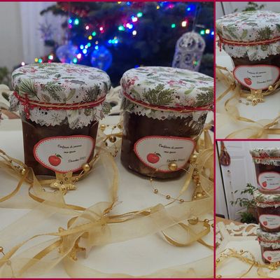 Confiture de Noël aux pommes et aux épices