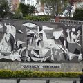 photos: 39ème étape départ de Gernika,célèbre peinture,albergue et camino en partant de l'auberge de jeunessse