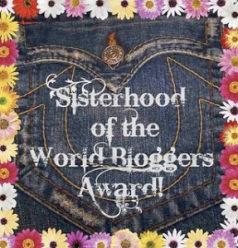 Sisterhood of the world bloggers award : tag !