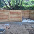 composteur et toilettes de chantier