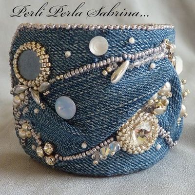 Bracelet Manchette "Jean Crystal"