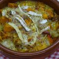 Butternut gratinée au Camembert