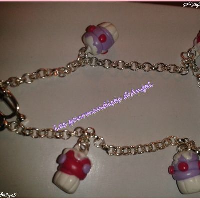 Bracelets cupcakes