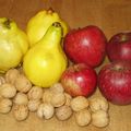 Saveurs d'automne, numéro 4 : compote pommes coings aux noix