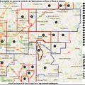 Seine et Marne: carte des permis exclusifs de recherche d'hydrocarbure (PERH)