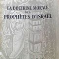 La doctrine morale des prophètes d'Israël de Claude Tresmontant 