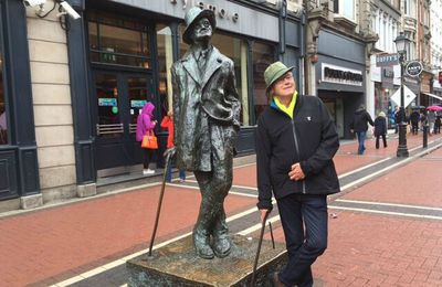 Irlande : A Dublin, JF se prend pour James Joyce