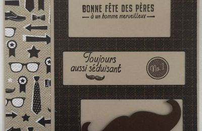 Carte pour la fête des pères