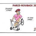 D978-03.04.13 Paris-Roubaix 2013 Jeannie Longo 143è Sél.Infos-Matin