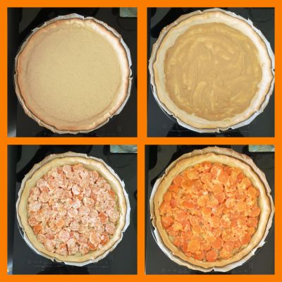 La tarte aux carottes de Claire