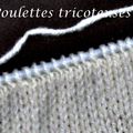 Tuto : rangs raccourcis, point jersey, des 2 côtés