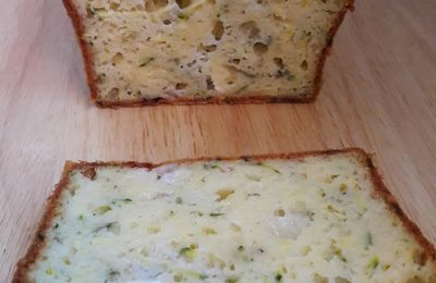 ...Le fameux cake courgette/chèvre de Sophie Dudemaine... (Ambassadrice Lesieur)