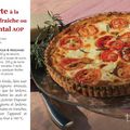 Tarte à la tome fraîche et aux tomates