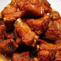Recette chinoise : Côtelettes de porc aigre-doux 