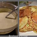 Petites crêpes de courgettes