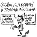 gustav le cyclone, chronométré à 220km/h près de cuba