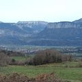 Balade sur les coteaux de Miribel Les Echelles