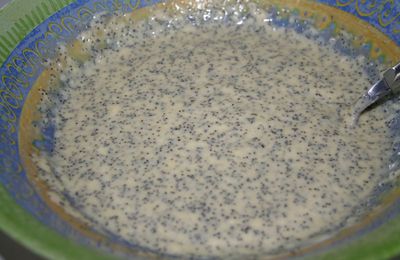 Muffins à la noix de coco et aux graines de pavot bleu