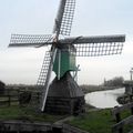 Les Moulins à vent du Zaanse Schans, proche d’Amsterdam