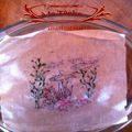 Tremper votre broderie... SOAK YOUR EMBROIDERY... 