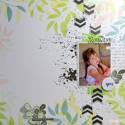 Scrapbookit # Invitée Créative # une page pour un sketch