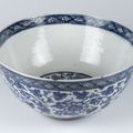 Bowl showing Chinese influence: Persia, Meshed, 17th century