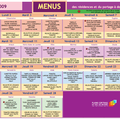 Menus  des résidences et portages à domicile pour le mois de février 2009