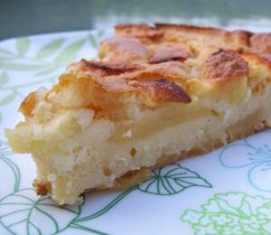 Gâteau aux pommes sans oeuf