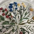Dernières fleurs brodées 