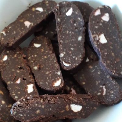 saucisson au chocolat