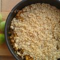 Crumble de figues au romarin