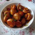 CHAMPIGNONS DE PARIS À LA GRECQUE