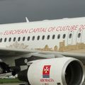 Aéroport Tarbes-Lourdes-Pyrénées: Air Malta: Airbus A320-214: 9H-AEO: MSN 2768.