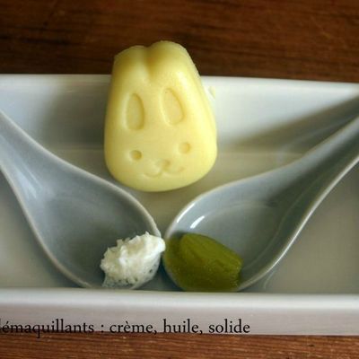 démaquillants maison