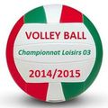 Résultat final du championnat loisir Allier 2014/2015