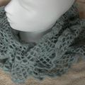 Snood crocheté en Angelina