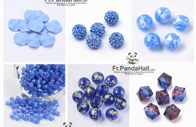 PandaHall Thème Bleu Classique: Accessoires & Bijoux & Tutoriels