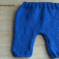 Petit pantalon préma au tricot (32-34 semaines)