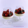 Panna cotta aux fruits rouges