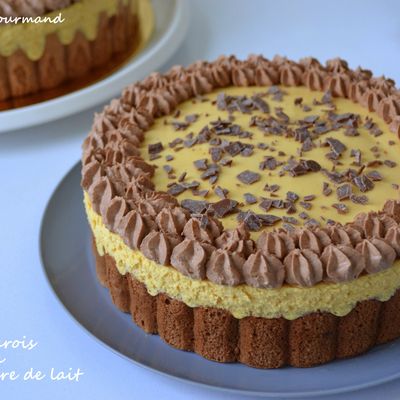 Bavarois à la confiture de lait