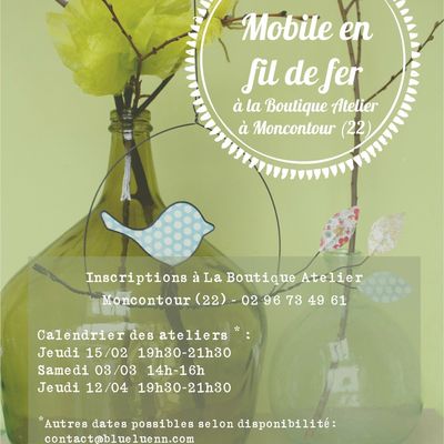 Des ateliers ... demandez le programme !