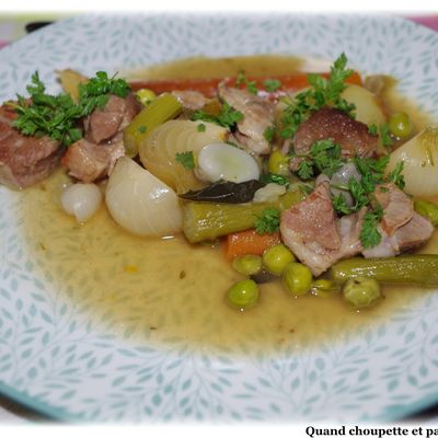NAVARIN D'AGNEAU PRINTANIER