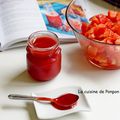 Sirop de fraise à la badiane, vegan