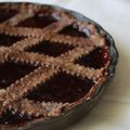 Tarte noire à la confiture - Crostata nera alla marmellata