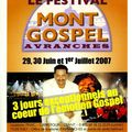 festival Montgospel - Avranches - 30 juin et 1er juillet 2007