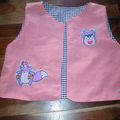 He ben voila un gilet pour ma fille 