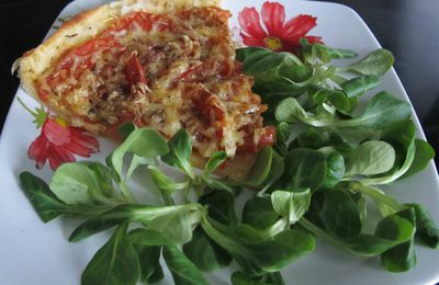 Tarte salée Tomate et Moutarde !