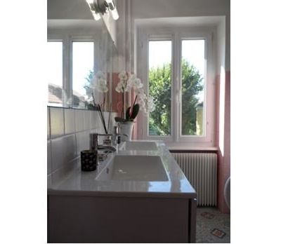 salle de douche chambre terrasse