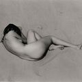 Edward Weston - Nude on Sand, Oceano, 1936